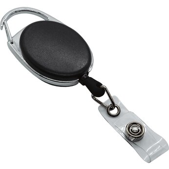 Держатель-ретрактор для бэджа "4hand premium", черный 6 C