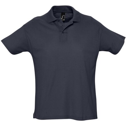 Рубашка-поло мужская "Summer II" 170, M, т.-синий