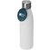 Бутылка для воды "Rely" белый/серебристый