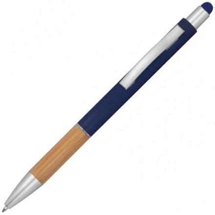 Ручка шариковая автоматическая "Tripoli" коричневый/синий