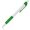 Ручка шариковая автоматическая "Aero" белый/зеленый