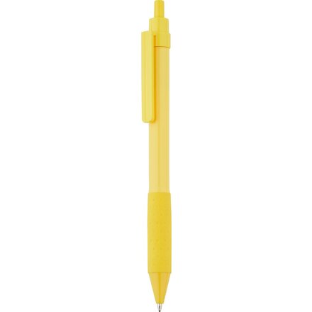 Ручка шариковая автоматическая "X2" желтый