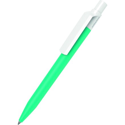 Ручка шариковая автоматическая "Dot MATT CB AB Antibacteria" бирюзовый/белый
