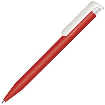 Ручка шариковая автоматическая "Super Hit Bio" красный/белый