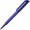 Ручка шариковая автоматическая "Flow T-GOM C CR" софт-тач, темно-фиолетовый/серебристый