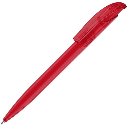 Ручка шариковая автоматическая "Challenger Clear" красный
