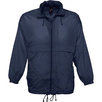 Ветровка унисекс "Surf" 210, XL, темно-синий