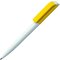 Ручка шариковая автоматическая "TA2-BC" белый/желтый