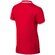 Рубашка-поло мужская "Erie" 180, L, красный 186C