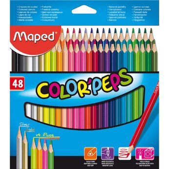 Набор цветных карандашей "Color Peps" 48 штук