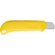 Нож канцелярский для картона "209508" желтый