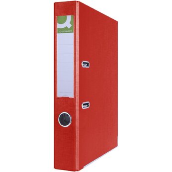 Папка регистратор А4, 50 мм. "Q-Connect" красный