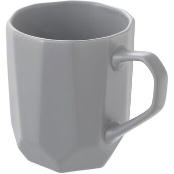 Кружка с гранями Amery, 310мл, серый матовый