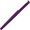 Ручка-роллер "Brush R Gum" софт-тач, фиолетовый/серебристый