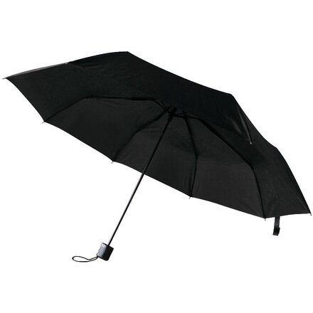 Зонт складной "Glamour" черный/зеленый