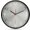 Часы настенные круглые "Rondo" черный/серебристый