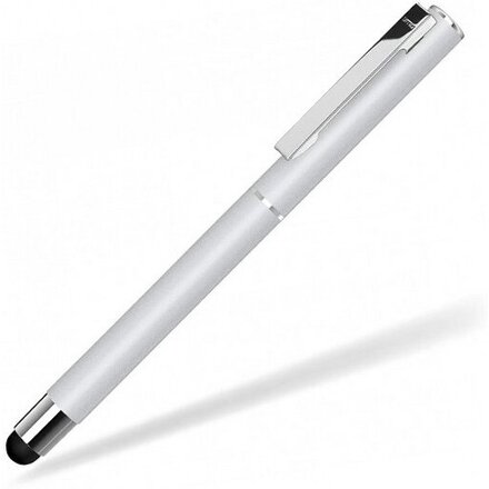 Ручка-роллер "Straight Si R Touch" светло-серый/серебристый