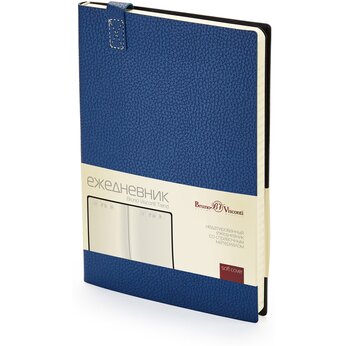 Ежедневник недатированный «Trend» А5, темно-синий