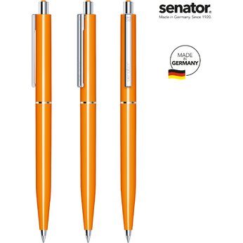 Ручка шариковая автоматическая "Point Polished" X20 оранжевый