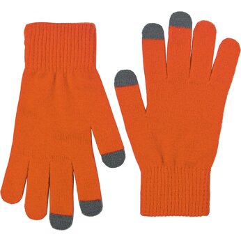 Перчатки для сенсорного экрана "Reach" оранжевый