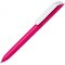 Ручка шариковая автоматическая "Flow Pure MATT CB" розовый/белый