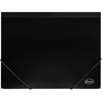 Папка на резинках "Forofis" черный