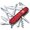 Нож карманный "Huntsman 1.3713.T" красный полупрозрачный