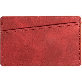 Чехол для карт "Luma" с 2 отделениями, красный