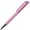 Ручка шариковая автоматическая "Flow T-GOM C CR" софт-тач, светло-розовый/серебристый