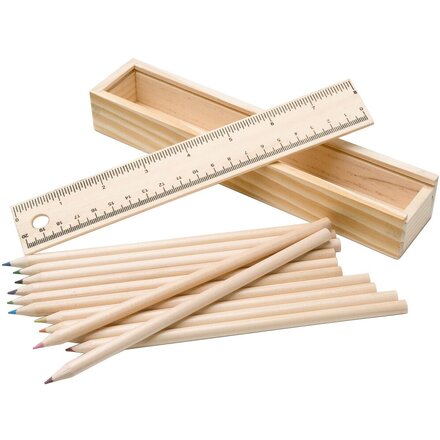 Набор цветных карандашей "Draw" светло-коричневый