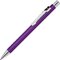 Ручка шариковая автоматическая "Straight Si" фиолетовый/серебристый