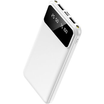 Зарядное устройство Power Bank "Dorado" 10000 мАч, белый