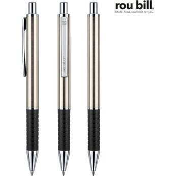 Ручка шариковая автоматическая "Star Tec Steell" серебристый