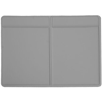 Обложка для автодокументов "Simply" серый