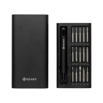 Набор отверток 31 шт "Gear X", черный