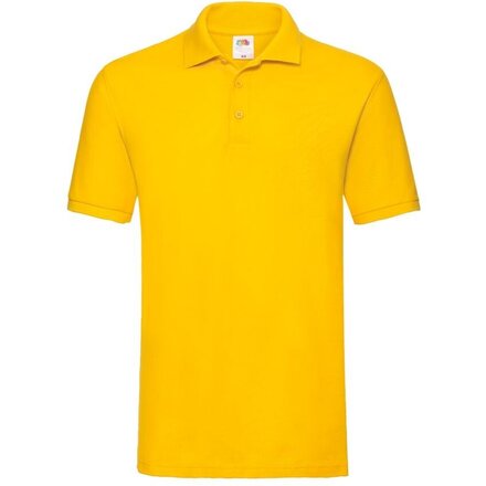 Рубашка-поло мужская "Premium Polo" 180, L, желтый