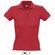 Рубашка-поло женская "People" 210, S, красный