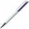Ручка шариковая автоматическая "Flow BC CR" белый/светло-фиолетовый