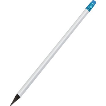 Карандаш простой "Unicorn", белый/синий