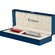 Ручка роллер Waterman Hemisphere French riviera Deluxe, красный/серебристый/черный