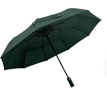 Зонт складной "Forest Lotus", зеленый