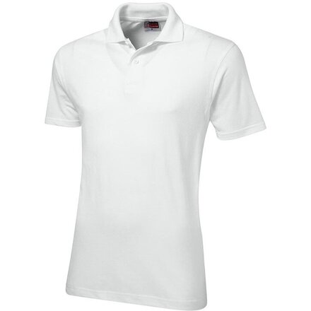 Рубашка-поло мужская "First" 160, L, белый