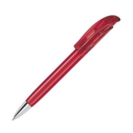 Ручка шариковая автоматическая "Challenger Clear MT" темно-красный