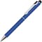 Ручка шариковая автоматическая "Straight Si Touch" синий/серебристый