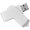 Карта памяти USB Flash 2.0 8 Gb "Swing" белый