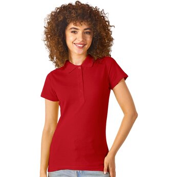 Рубашка поло "First 2.0" женская, красный, размер M