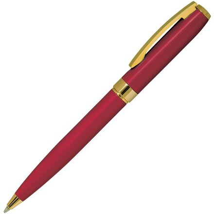 Ручка шариковая автоматическая "Royalty" красный/золотистый