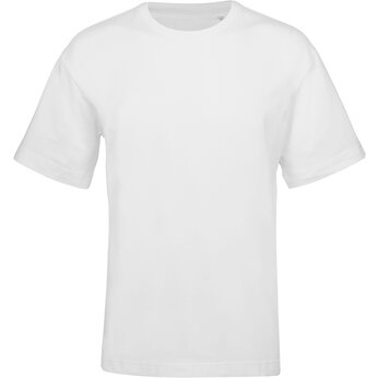 Футболка оверсайз «Vienna» унисекс , белый,  S