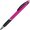 Ручка шариковая автоматическая "Turbo" розовый/черный/серебристый