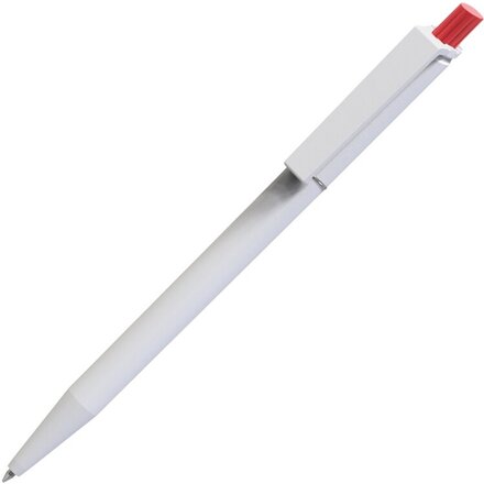 Ручка шариковая автоматическая "Xelo White" белый/красный